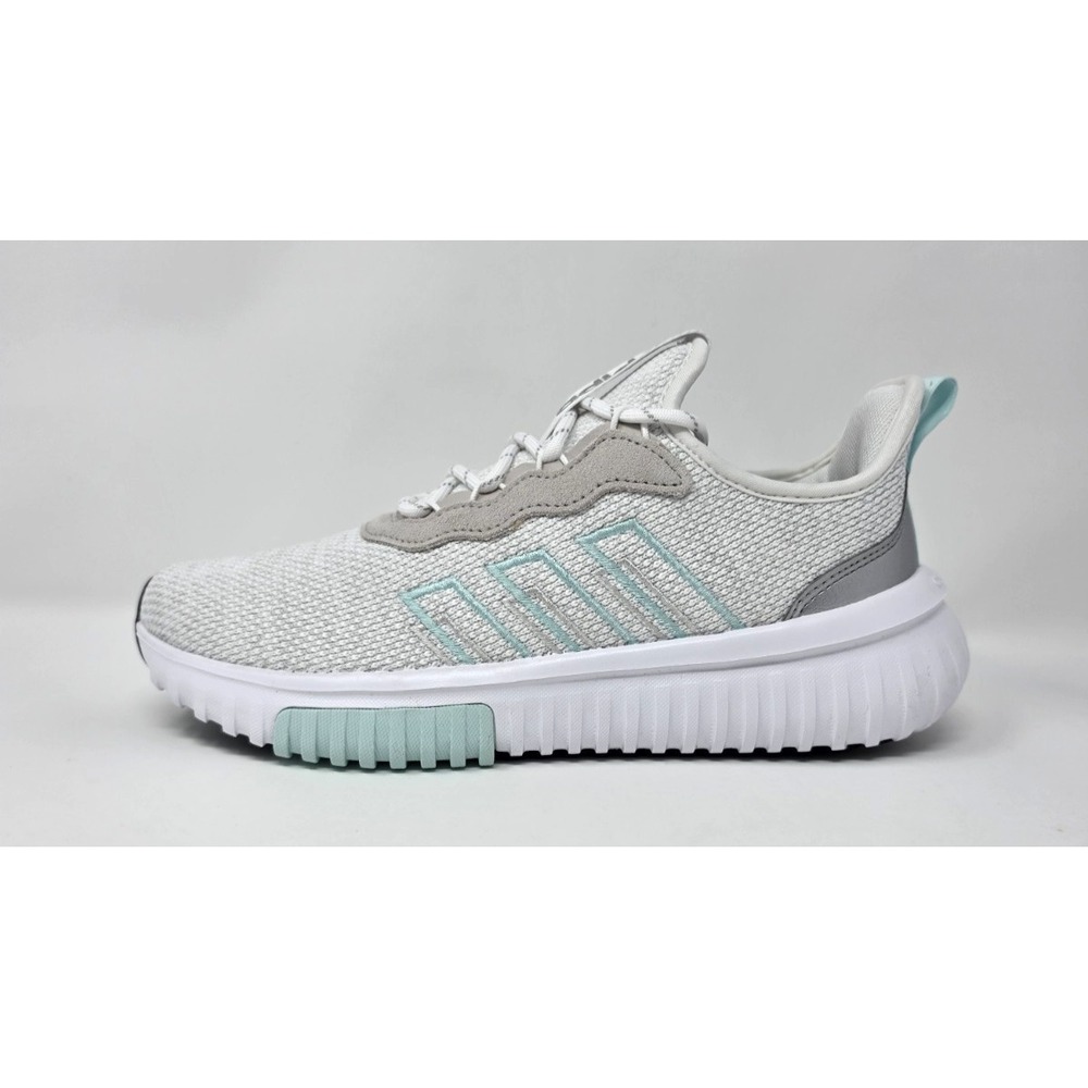Adidas Kaptir Flow 2.0 White/Aqua/Silver Metallic Women's Size 7 NWB‎ - Picture 8 of 11